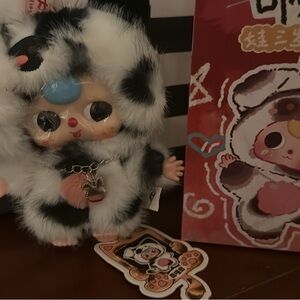 Adorable Panda-Inspired Stuffed Animal Toy